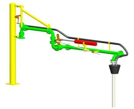 AL1402襯四氟 頂部裝卸臂（單）